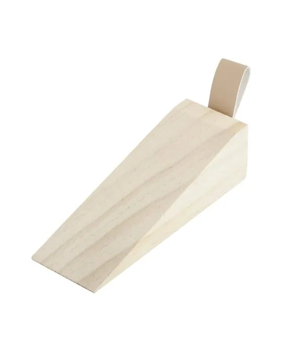 Arrêt de porte en bois