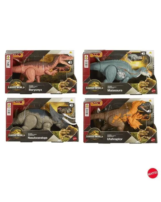 Jurassic Monde Rebirth Wild Roar Dinosaur Toy - Assortiment