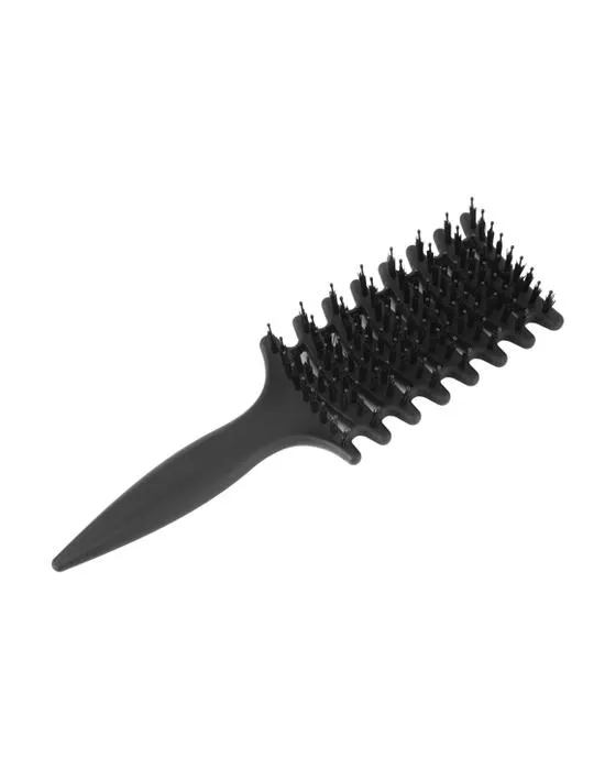 Brosse de cheveux bouclée pour soins de santé OXX - Noir