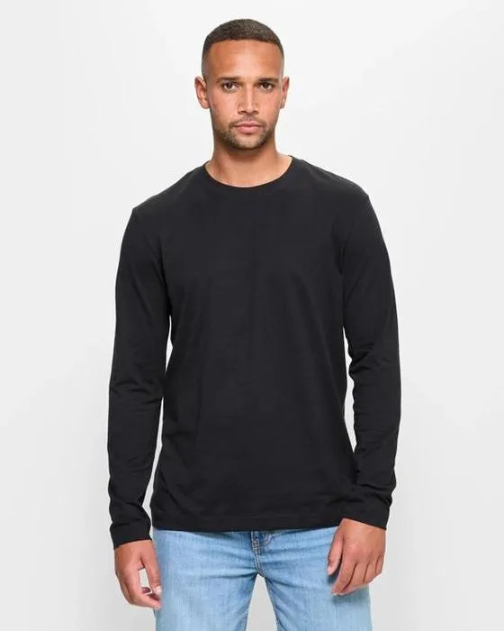 T-shirt à manches longues en coton australien cible