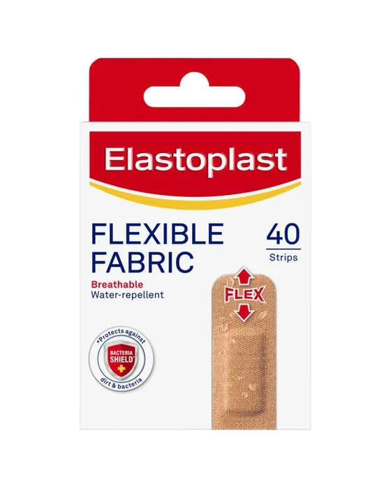 40 Pack Elastoplast Tissu flexible Platers