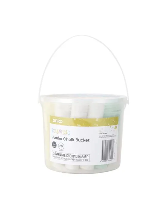 20 Pack Seau de craie Jumbo