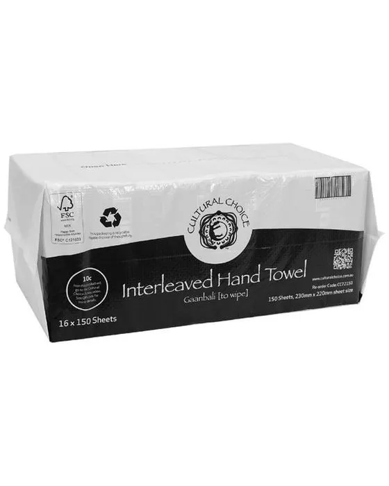 Serviette à main de choix culturel 16 Pack