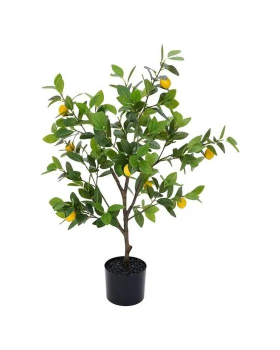 Arbre à citron artificiel en pot