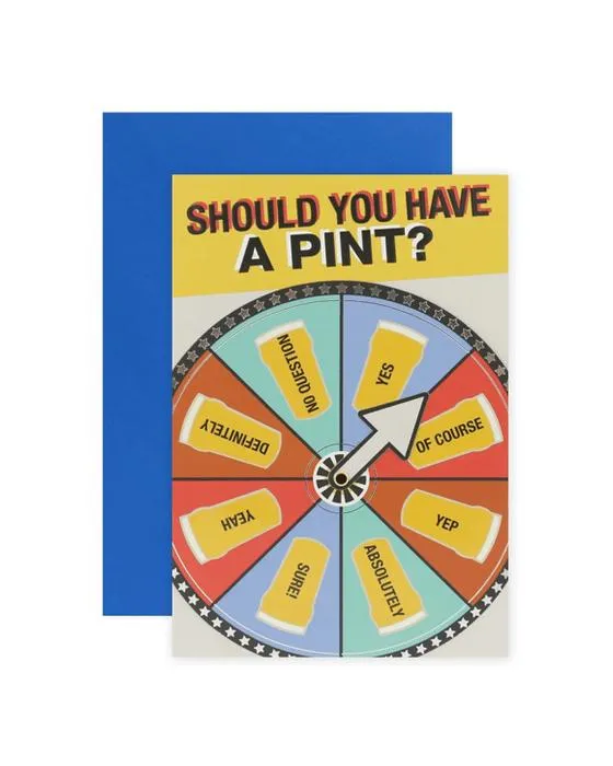 Connexions de la carte d'anniversaire Hallmark - Avoir une pint!