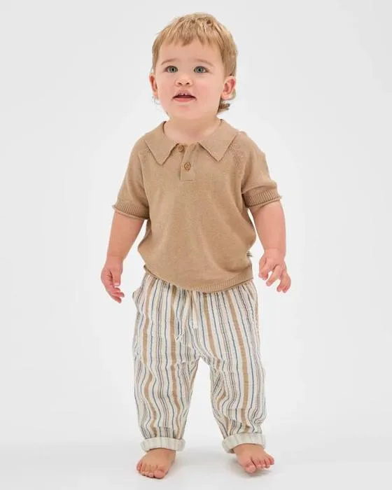 Cible Baby True Knit Polo Top