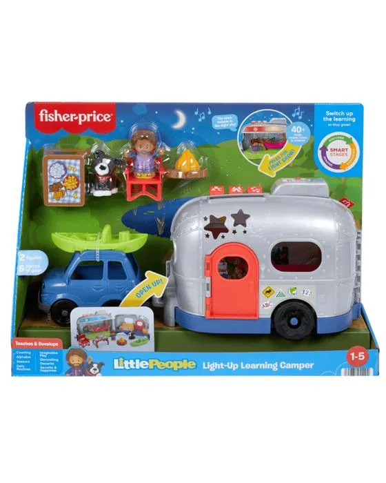 Fisher-Price Petits gens Campeur d'apprentissage léger - Bleu