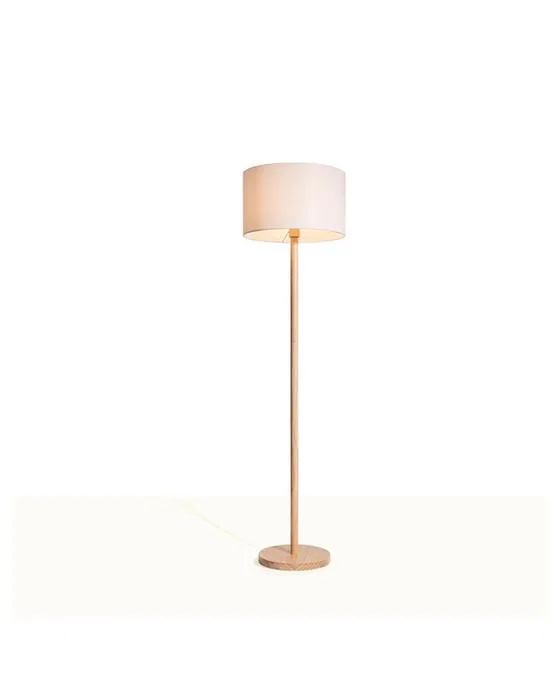 Lampe au sol en bois Carter