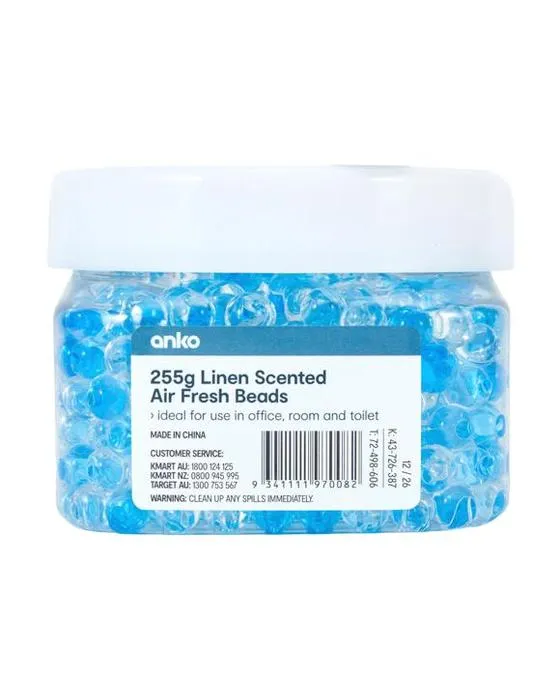 255g Perles fraîches à air parfumé en lin