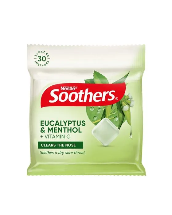 3 Packs de Soeurs Nestle Eucalyptus & Mentol Lozanges