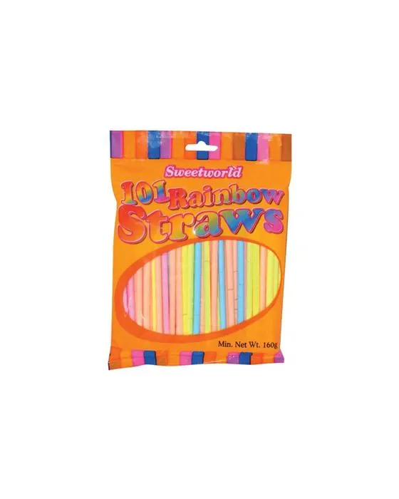 Sweetworld 101 Paille arc-en-ciel 160g