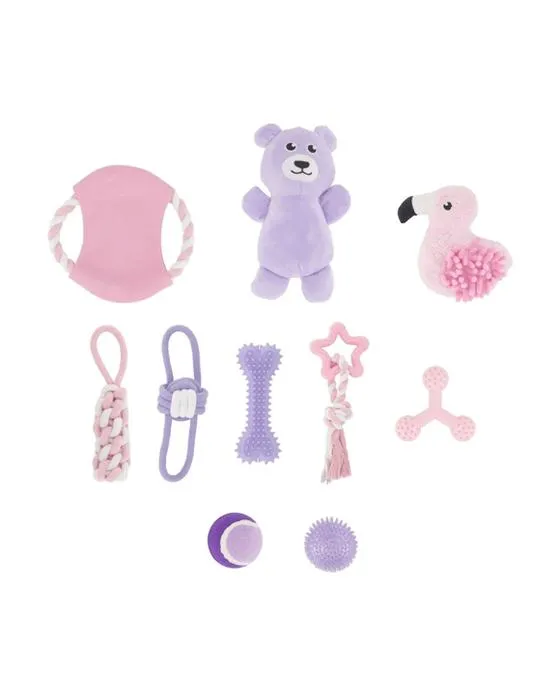10 Paquet de chiot fille jouet