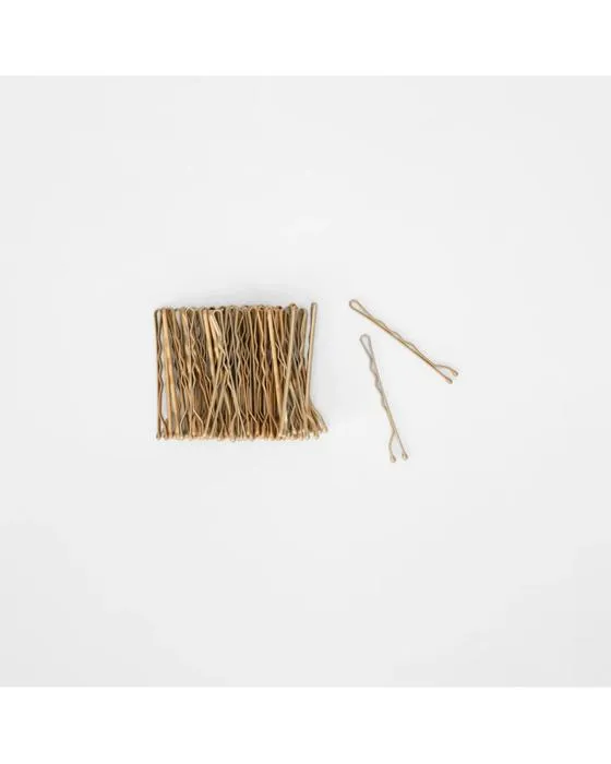 60 Pack OXX Haircare Metallic Soft Touch Pins Bobby