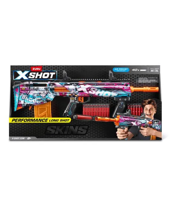 Zuru XSHOT Skins Pro série 1 Blaster à tir long pour animer