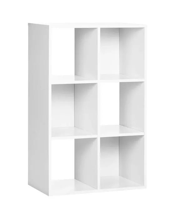 6 Cube Bibliothèque Blanc Enfants Stockage et meubles