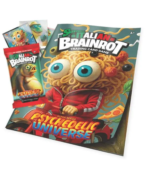 Skifidol Italien Brainrot Trading Card Jeu Blister - Assortiment