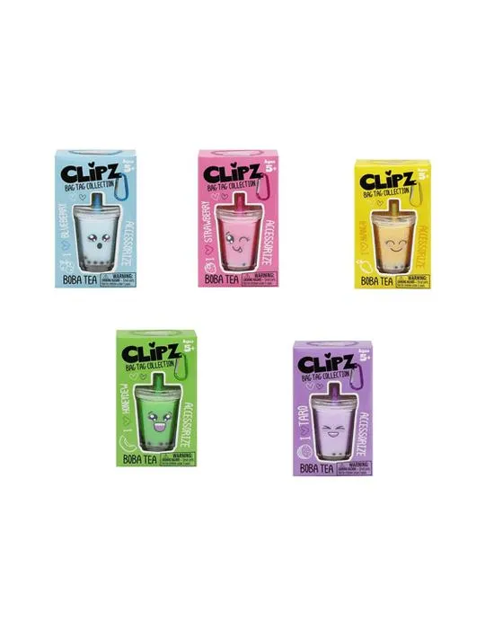 Clipz Boba Tambour à thé - Assortiment