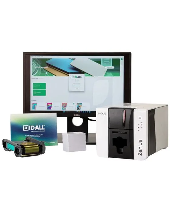 Evolis Zenius 2 Imprimante de carte d'identité classique