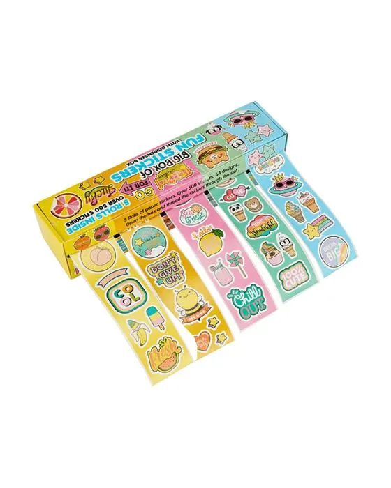 Stickers Big Box de Fun avec Boîte Dispenseur