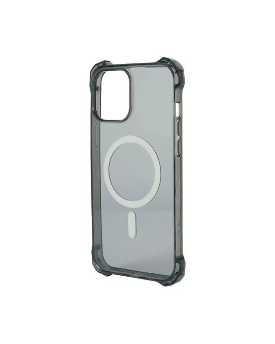 Coque de bumper magnétique Pro Max pour iPhone 12 - Noir