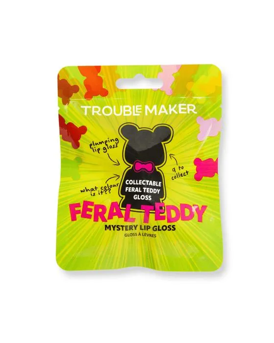 La fabrication de problèmes Feral Teddy Mystery Plumpping Lip Gloss