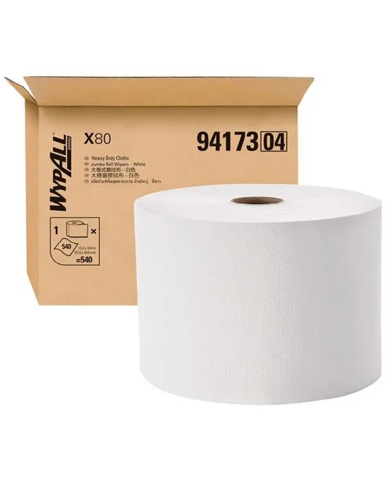 Wypall X80 feuille de rouleau de jumbo perforée 540