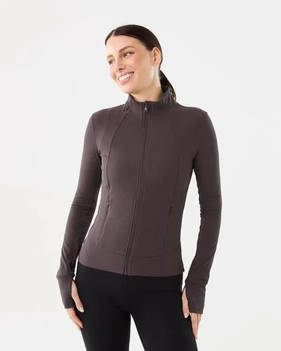 Veste de côtes ultrasoft pour femmes actives