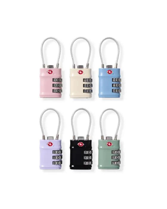 Verrouillage flexible de voyage TSA - Assortiment