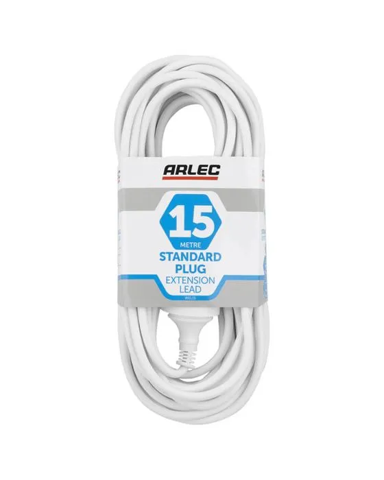 15m Arlec blanc prolongement plomb