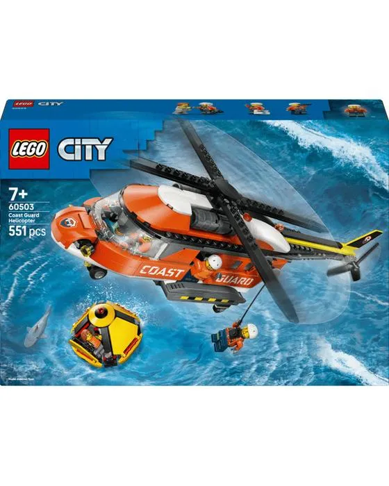 Hélicoptère de garde-côtes de la ville de LEGO 60503