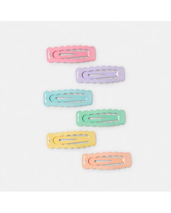 6 clips capillaires de conditionnement