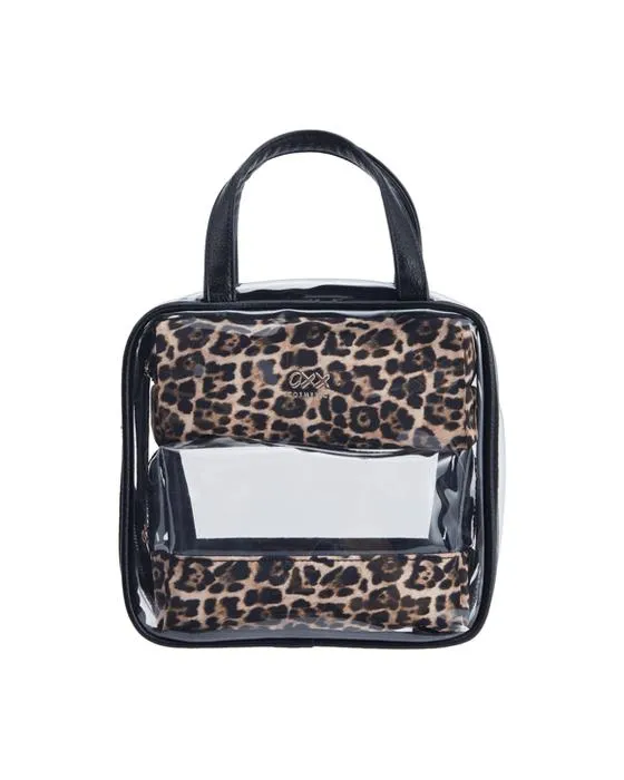 OXX Cosmétiques Sac de maquillage 3 pièces - Imprimé animal