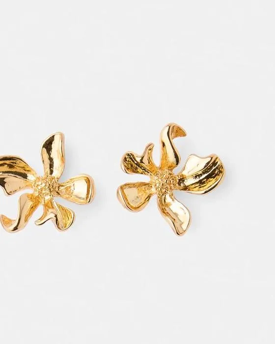 Boucles d'oreilles 18K plaquées or