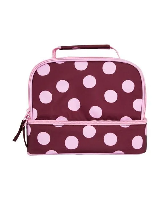 Sac à lunch pour le pont jumeau isolé Polka Dot