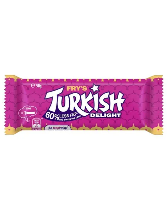 Bar de délices turcs Fry 50g