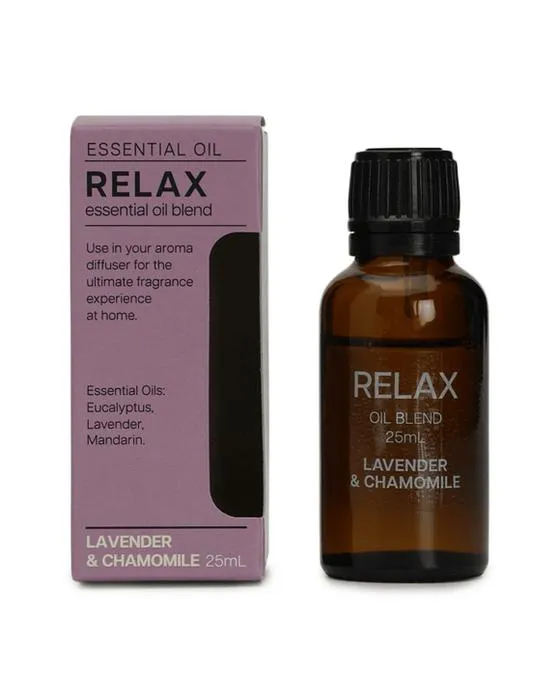 Relax Lavande et Camomille Huile Essentielle Mélange 25ml