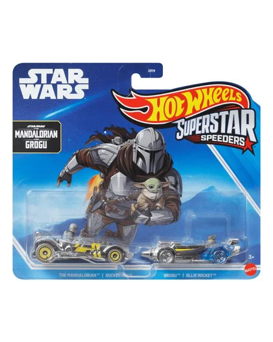 2 Pack Hot Wheels Star Wars Superstar Speeders Playset
