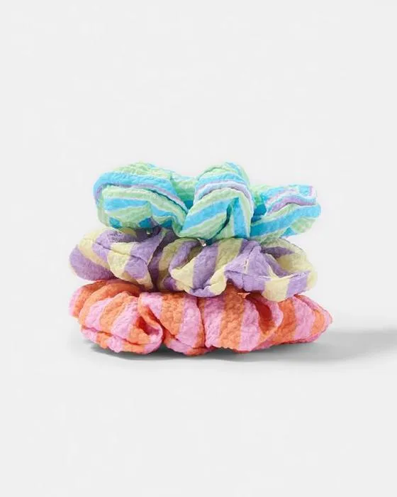 3 Packs de cheveux rayés brillants