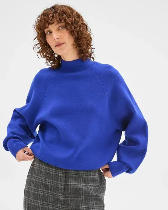 Aperçu Raglan Détail Jumper haute col