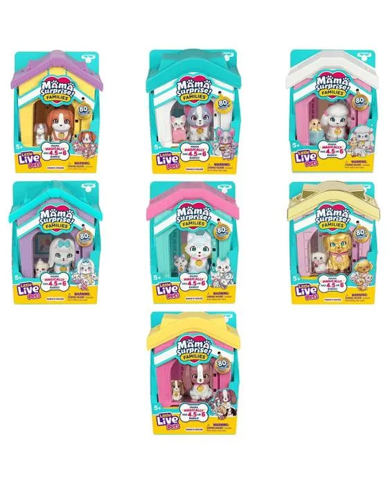 Petits animaux de compagnie Mama Familles Surprises Mama's House Playset - Assortiment