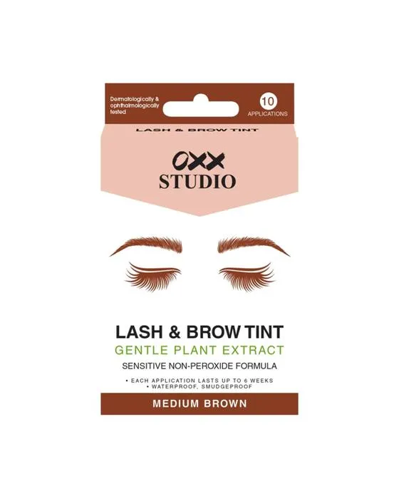Tinte de lache et sourcils OXX Studio - Marron moyen