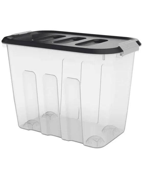 J.Burrows 22L Conteneur de stockage modulaire clair/gris