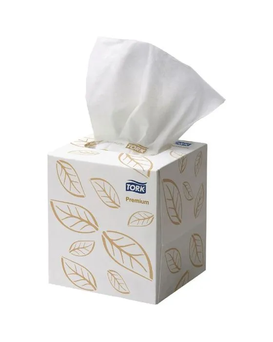 Tork Premium Cube 2 Ply Tissus faciaux 90 feuilles