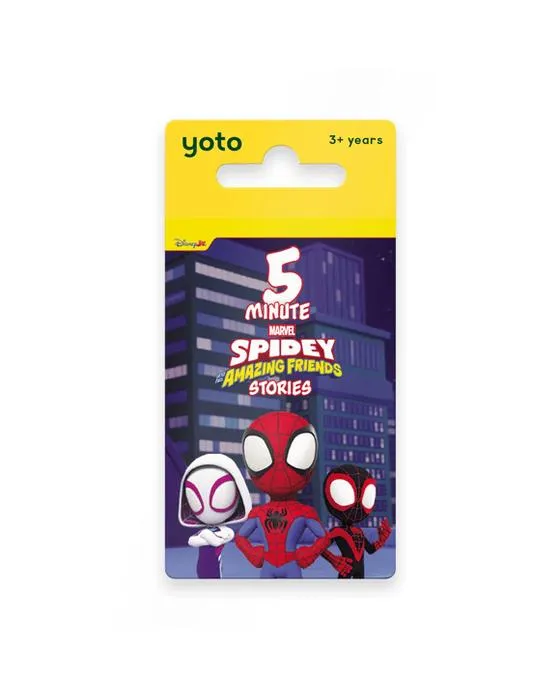Yoto: Disney Jr. 5 Minute Marvel Spidey et ses histoires d'amis incroyables