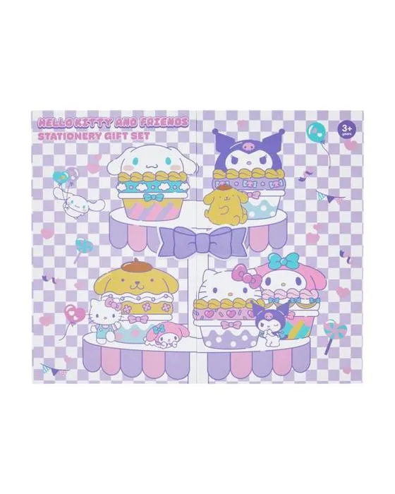 18 pièces Hello Kitty et amis Set cadeau papeterie