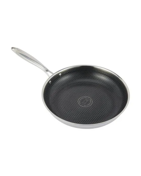 28cm Acier inoxydable Tri-Ply Honeycomb Frypan