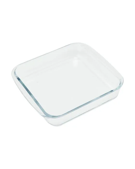 1.8L Plat de cuisson en verre carré