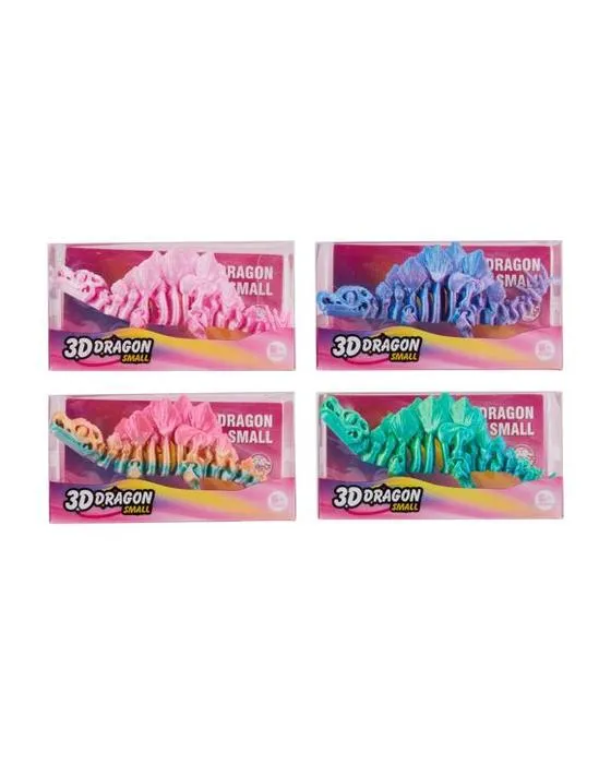 Dragon 3D petit - Assortiment