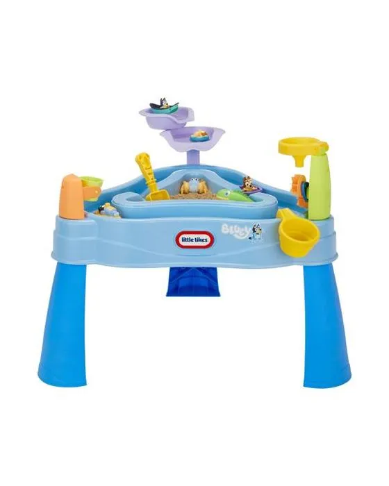 Table d'eau de plage bleu-bleue de Little Tikes - Multi
