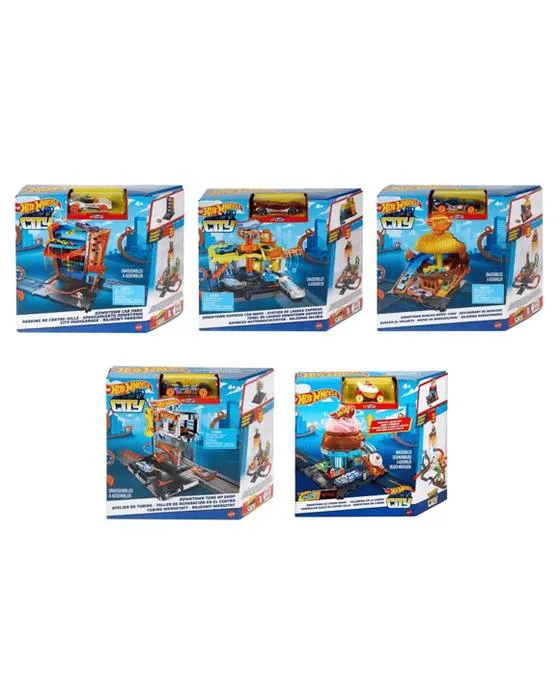 Ensemble de pistes de la ville de Hot Wheels - Assortiment
